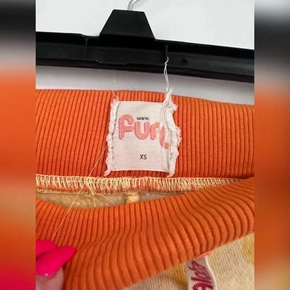 Warm Fun The Undone Pants In Gold Tie Dye - Picture 6 of 7